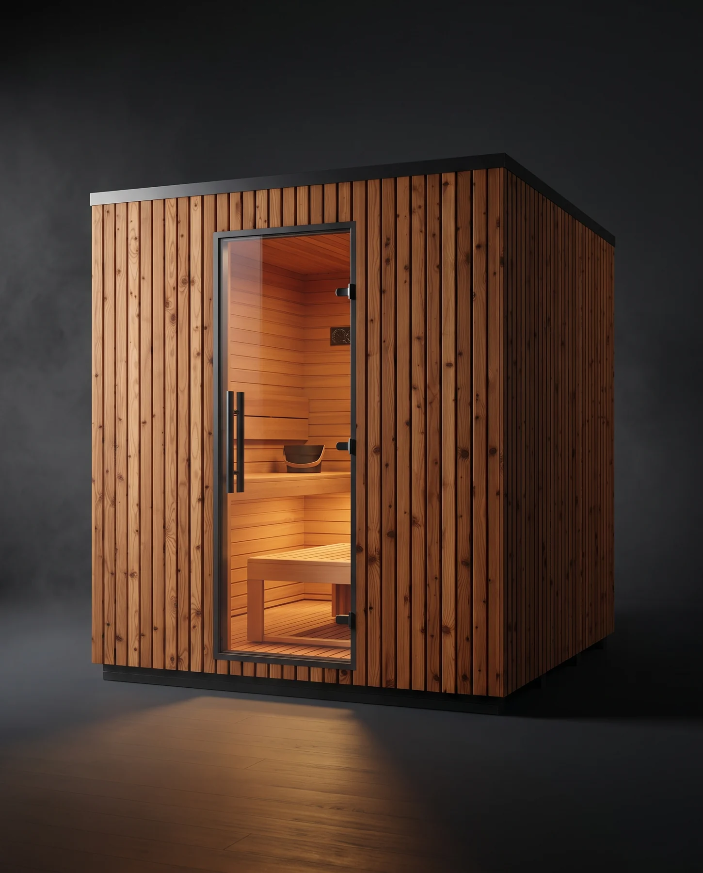 Auroom Garda Outdoor Cabin Sauna, studio photograph