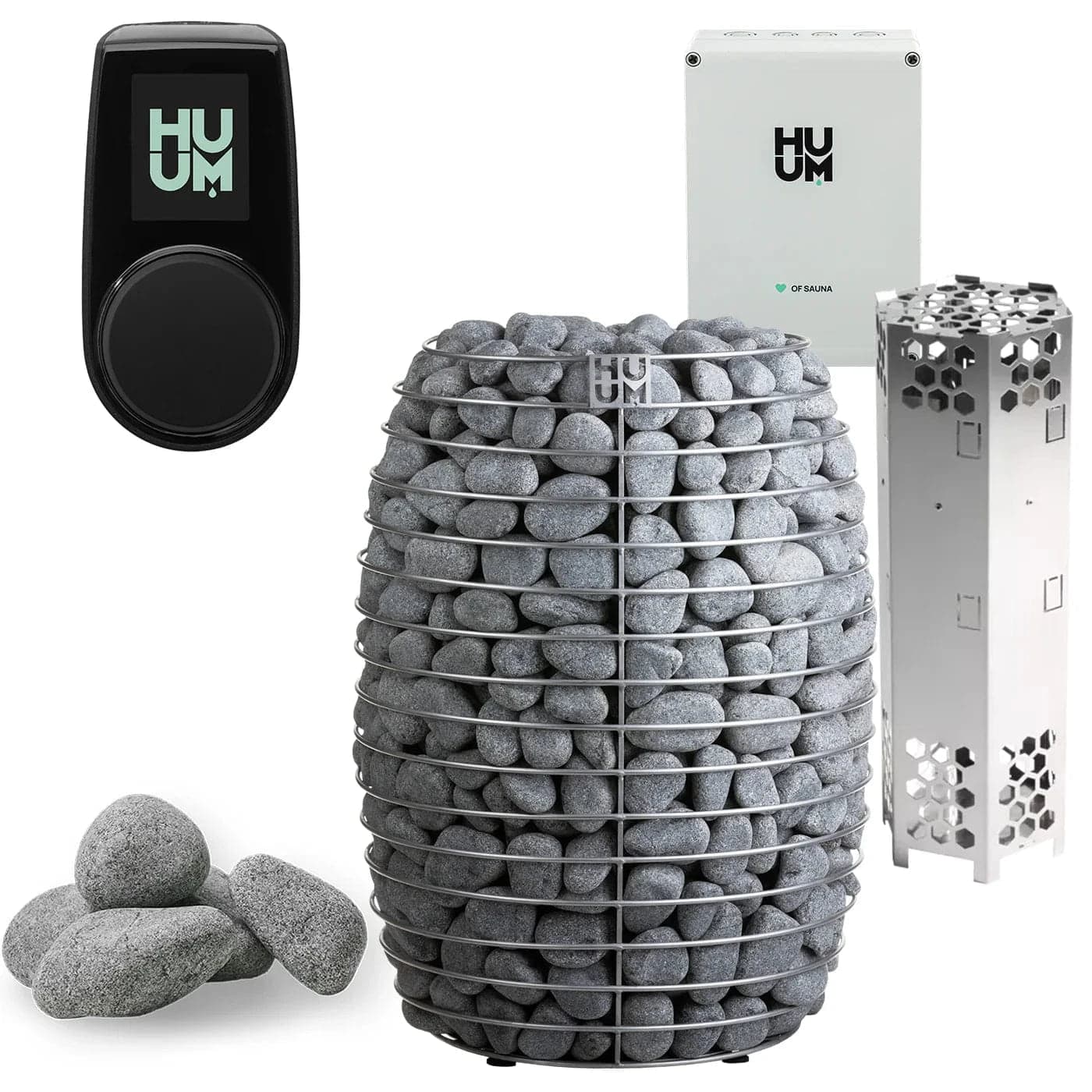 HUUM HIVE 12.0kW Electric Sauna Heater Package — photo 1
