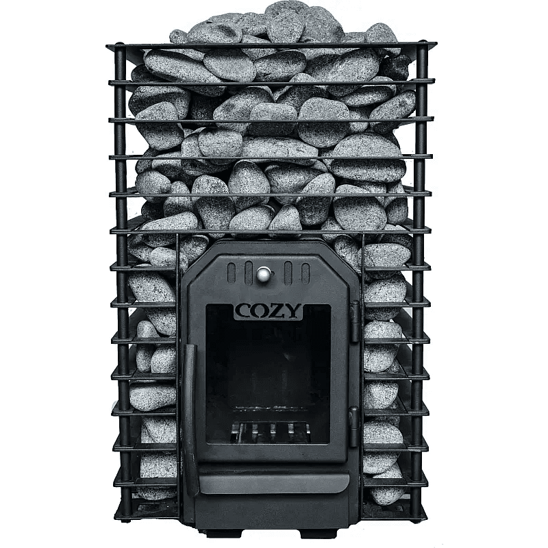 Cozy Heat Quattro Thru-Wall Sauna Stove Wood Burning Sauna Stove — photo 1