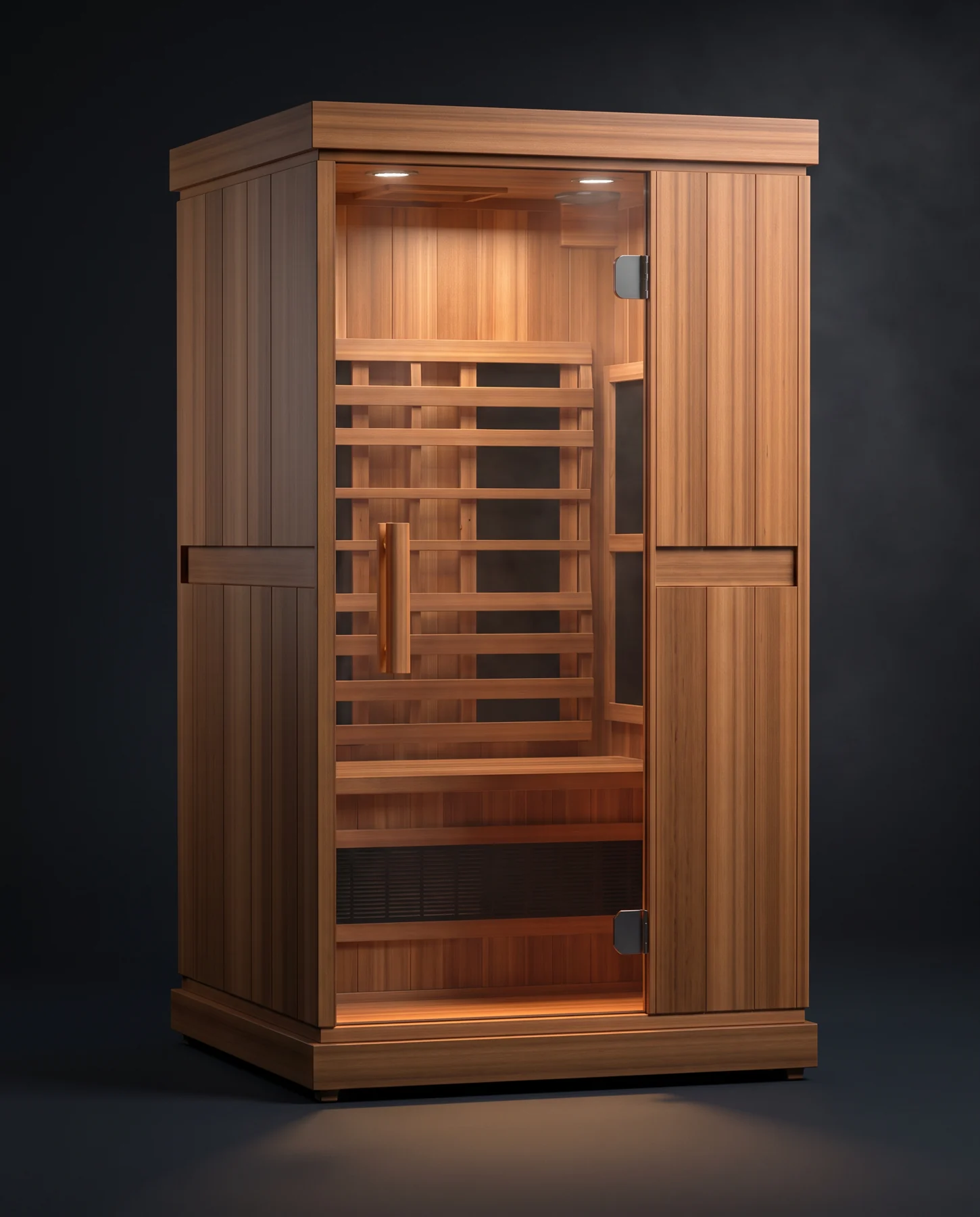 Finnmark FD-1 Full Spectrum 1-Person Infrared Sauna, studio photograph