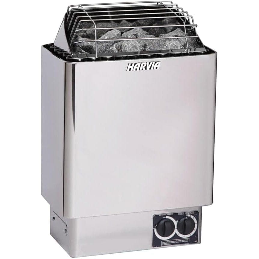 Harvia KIP45B 4.5 kW Electric Sauna Heater w/ Built-in Controls — photo 1