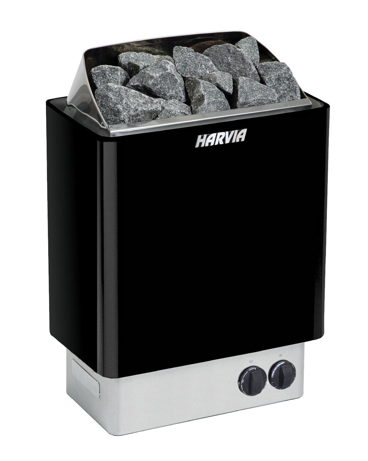 Harvia KIP60B 6 kW Electric Sauna Heater w/ Built-in Controls Black — photo 1