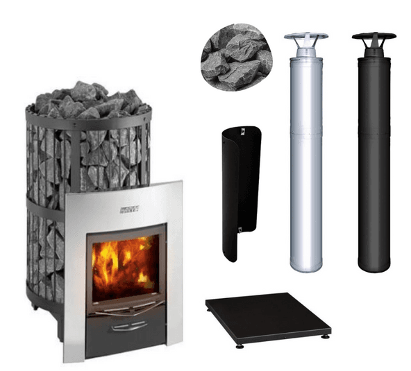 Harvia Legend 240 Duo Wood Burning Sauna Stove Package — photo 1