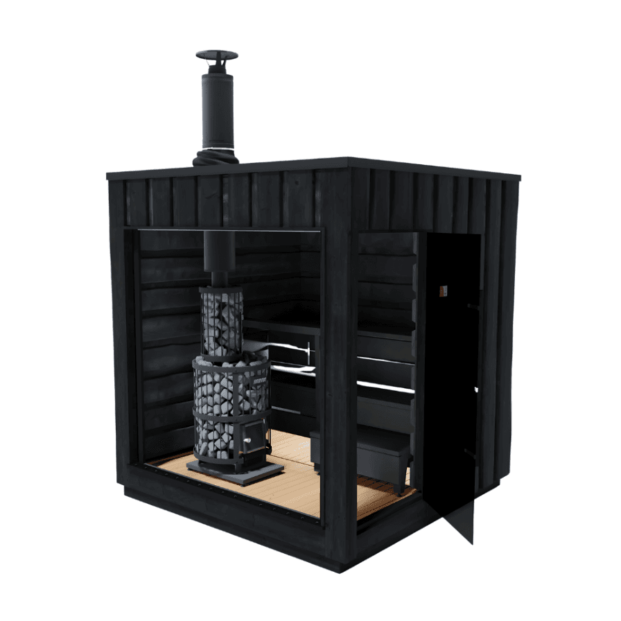 Harvia Legend Pre-Assembled Outdoor Sauna Cabin — photo 1