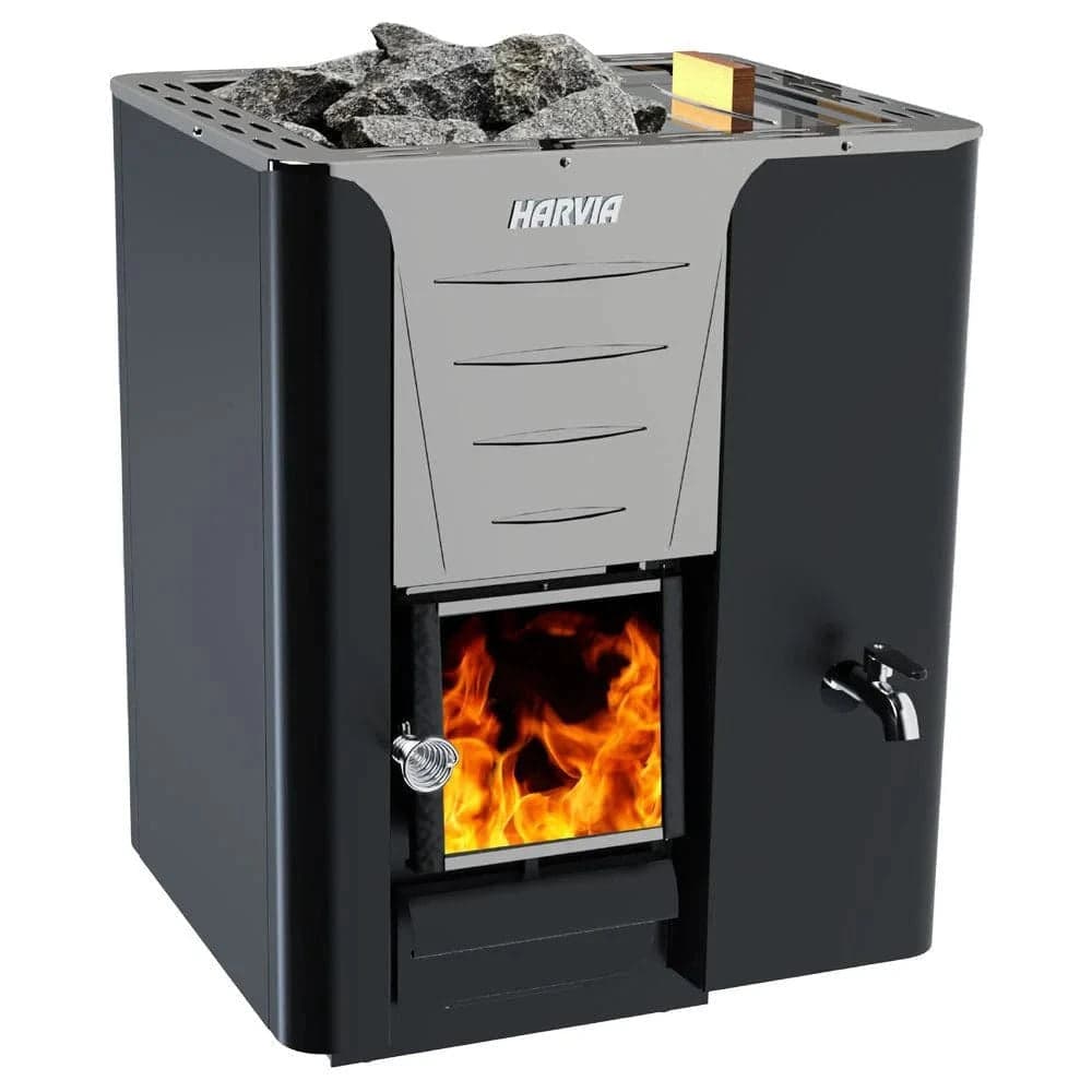 Harvia Pro 20 RS Wood-Burning Sauna Stove w/ Water Tank — photo 1