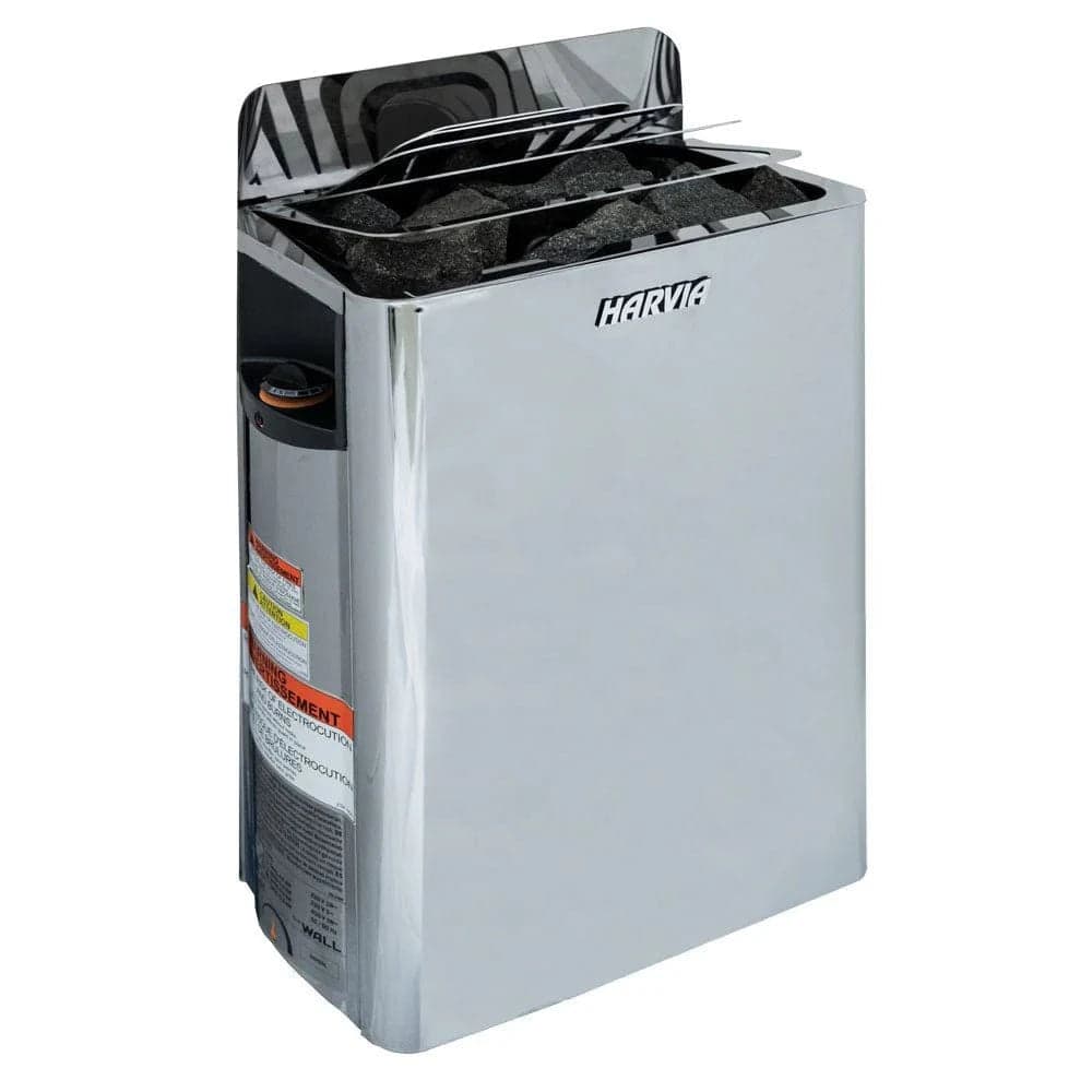 Harvia The Wall Series, 6kW, Stainless Steel Sauna Heater, 240V 1PH HSWS6U1B — photo 1