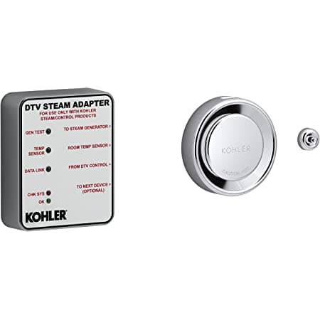 Kohler K-5548-K1 Invigoration Series Digital Steam Adapter Kit — photo 1