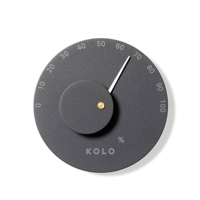 Kolo Black Round Hygrometer — photo 1