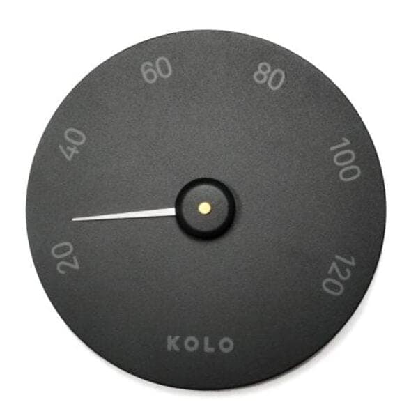Kolo Black Sauna Thermometer, Degrees Celsius — photo 1