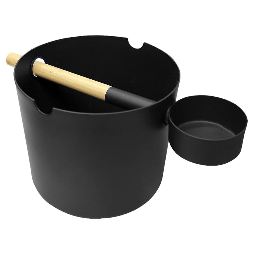 KOLO Premium Aluminum 1 Gallon Sauna Bucket + Bamboo Ladle — photo 1