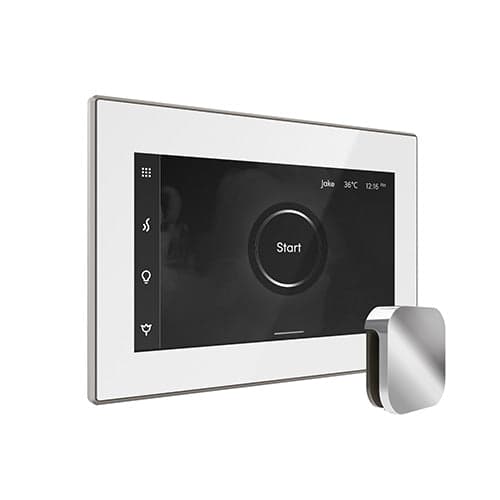 Mr. Steam iSteamX Steam Shower Control and Aroma Glass SteamHead — photo 1