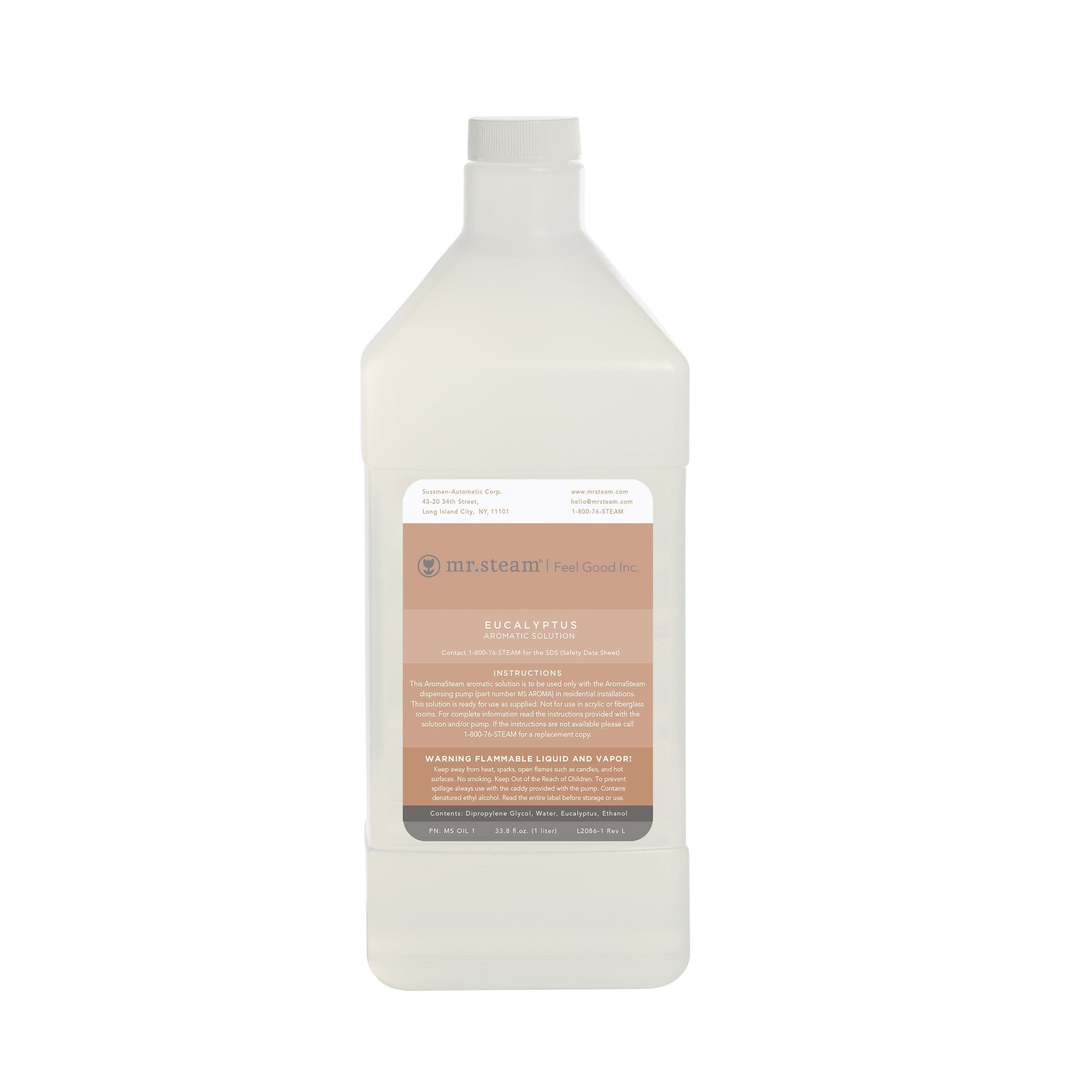Mr.Steam MS-OIL Aromasteam Oil, 1 Liter Bottle — photo 1