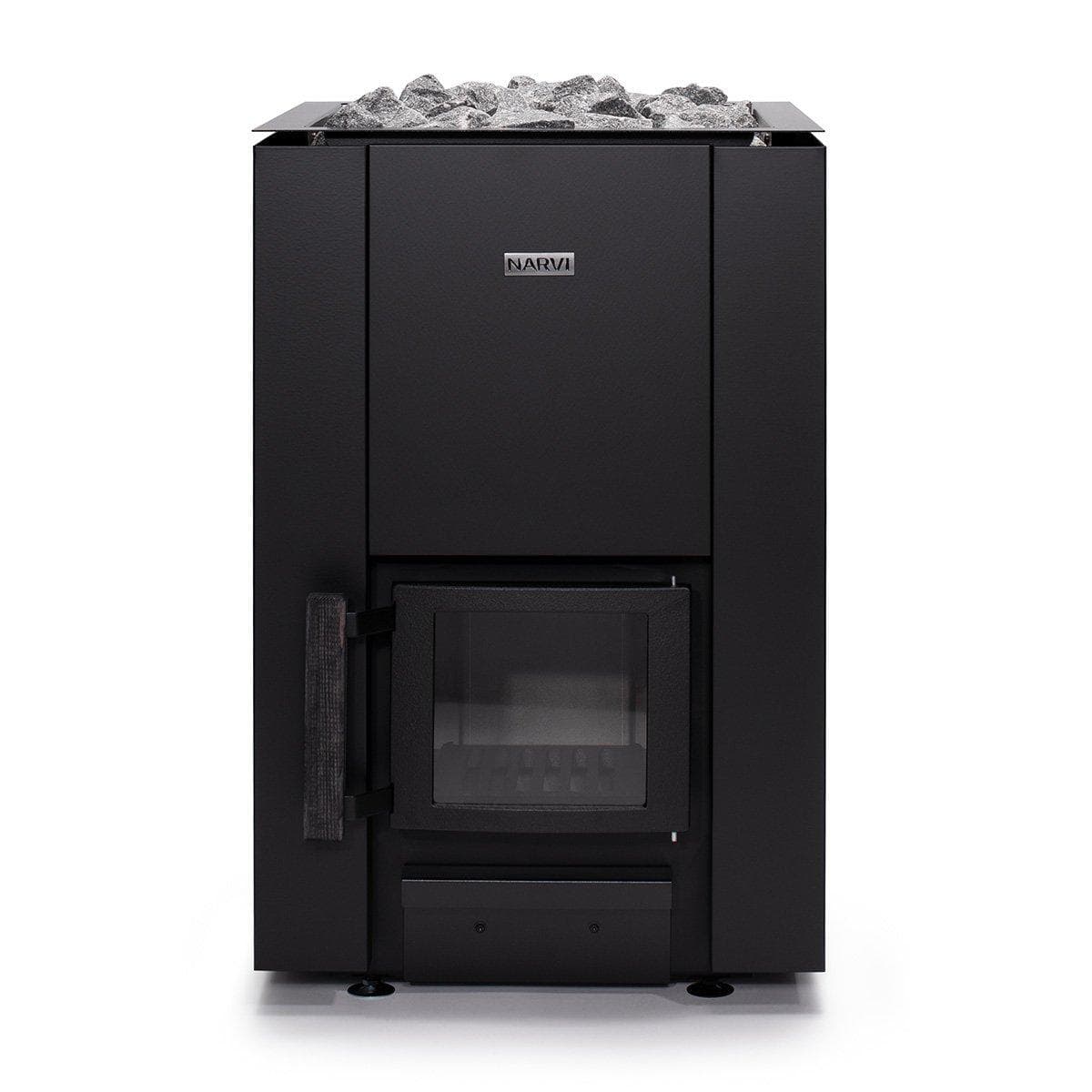 Narvi Kaamos 20 21 kW Black Wood-Burning Sauna Stove — photo 1