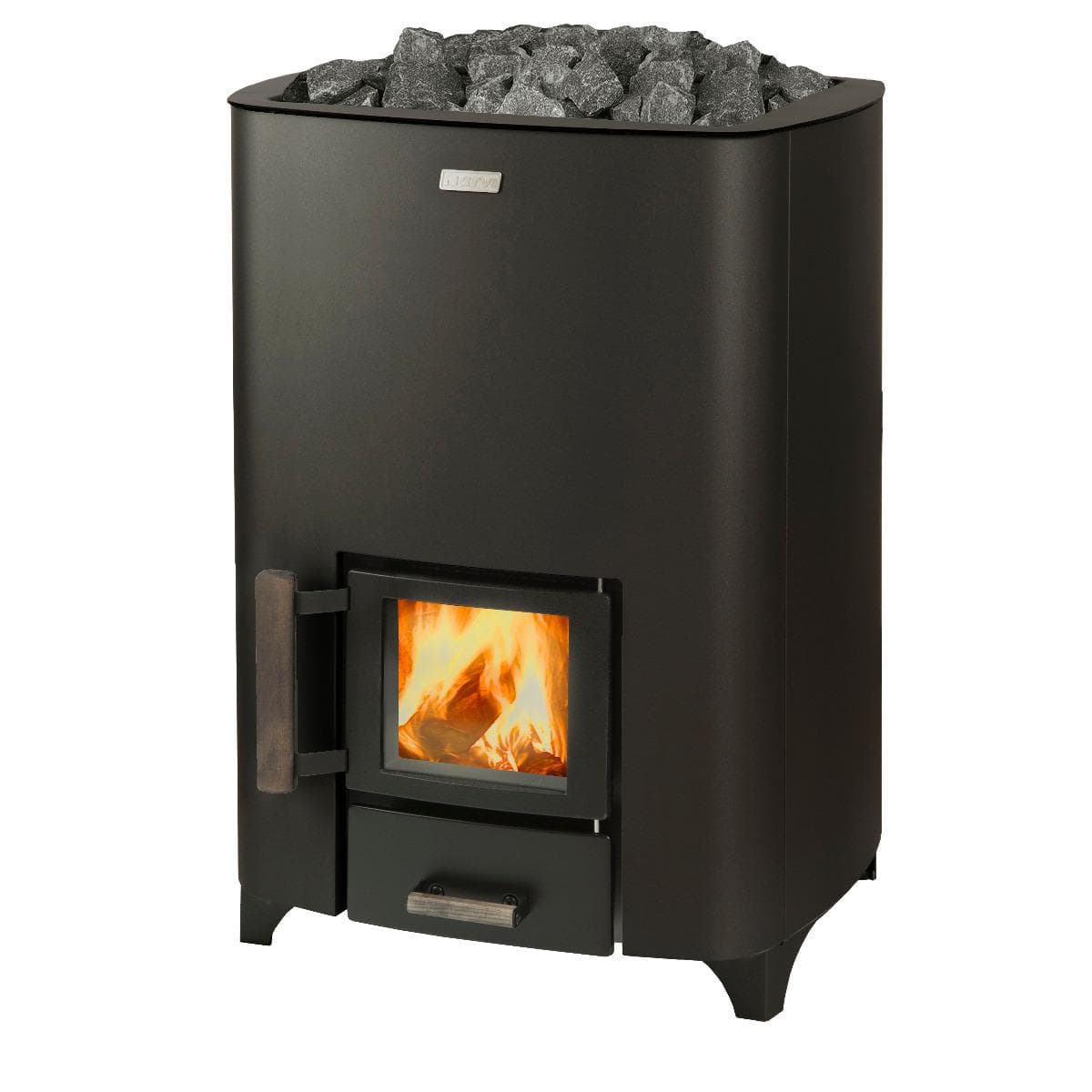 Narvi NC 24 17 kW Black Wood-Burning Sauna Stove — photo 1