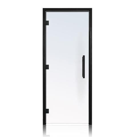 ProSaunas Clear ADA Glass Sauna Door 36x81 Black Alder — photo 1