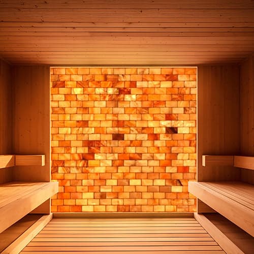 PROSAUNAS Himalayan Salt Wall Customizable Himalayan Salt Sauna Wall Kit — photo 1