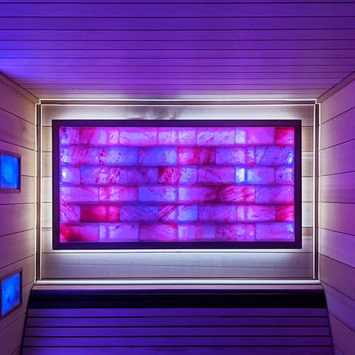 PROSAUNAS Large Himalayan Salt Feature Customizable Large Himalayan Sauna Light Kit — photo 1