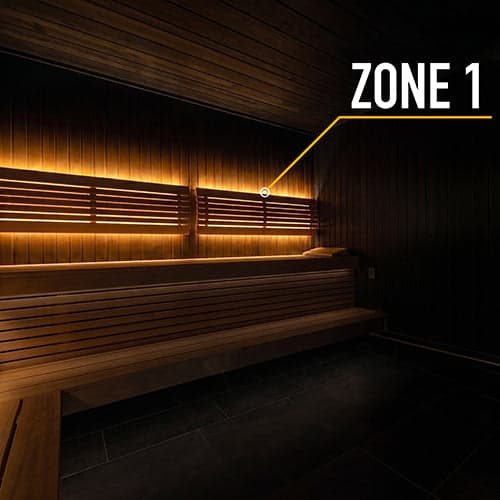 ProSaunas Single-Zone Linear White LED Neon Light Kit — photo 1