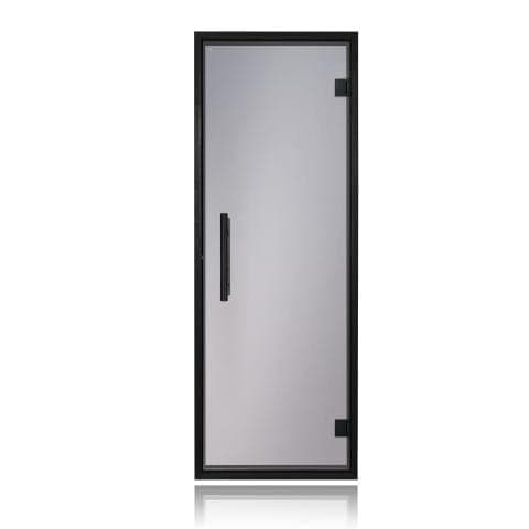 ProSaunas Tinted Glass Sauna Door 24x73 Black Alder — photo 1