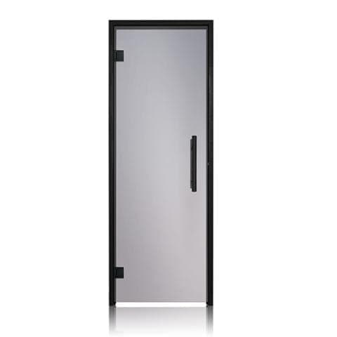 ProSaunas Tinted Glass Sauna Door 24x81 Black Alder — photo 1