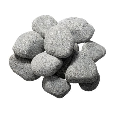 Saunum Sauna Heater Stones, Rounded Olivine, 5-10cm, 33lbs Stones 5-10 — photo 1
