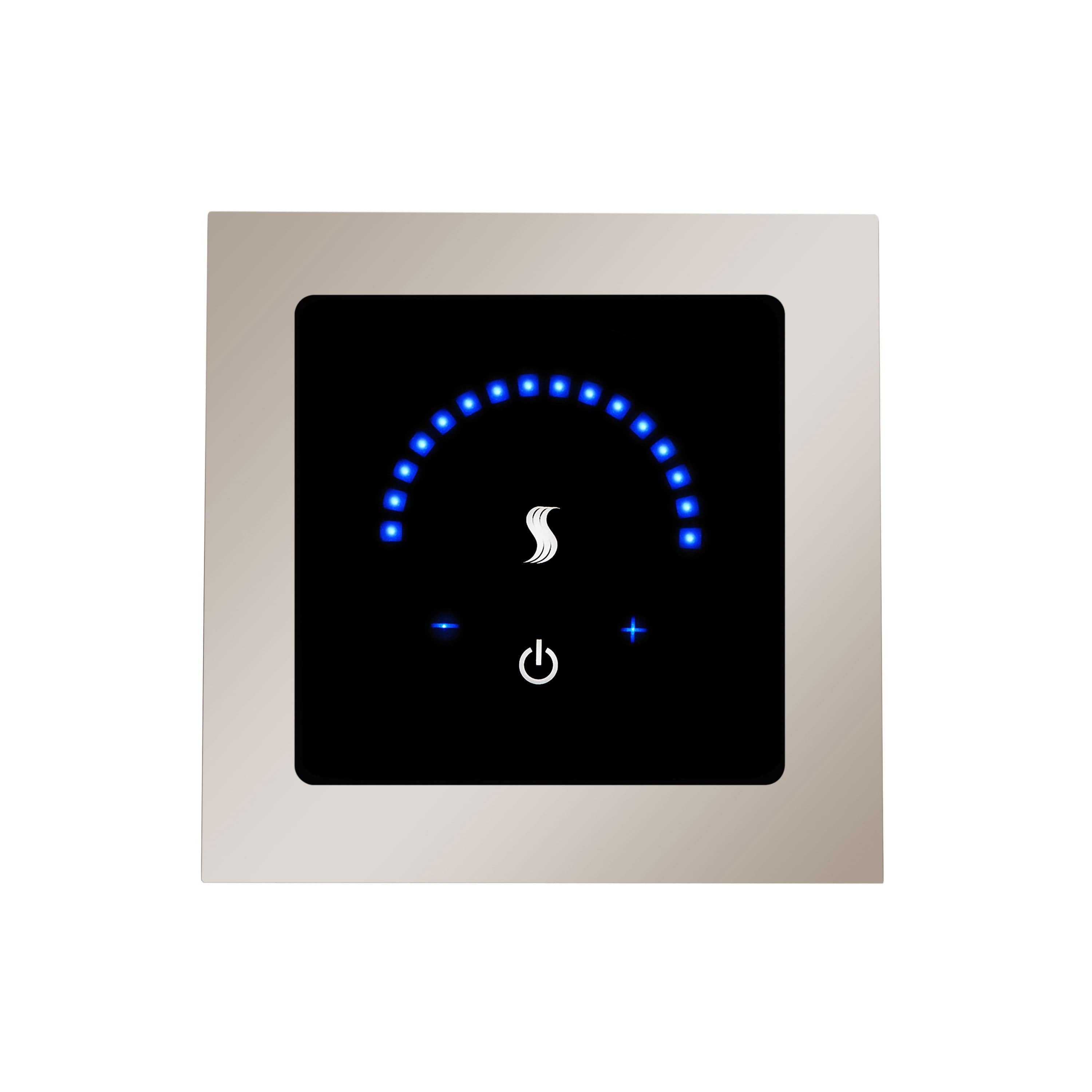 ThermaSol MTMR-PN MicroTouch Controller Square, Polished Nickel Finish — photo 1