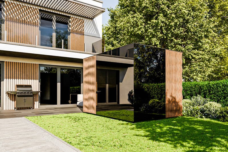 ThermaSol Ombra Outdoor Sauna Cabin — photo 1
