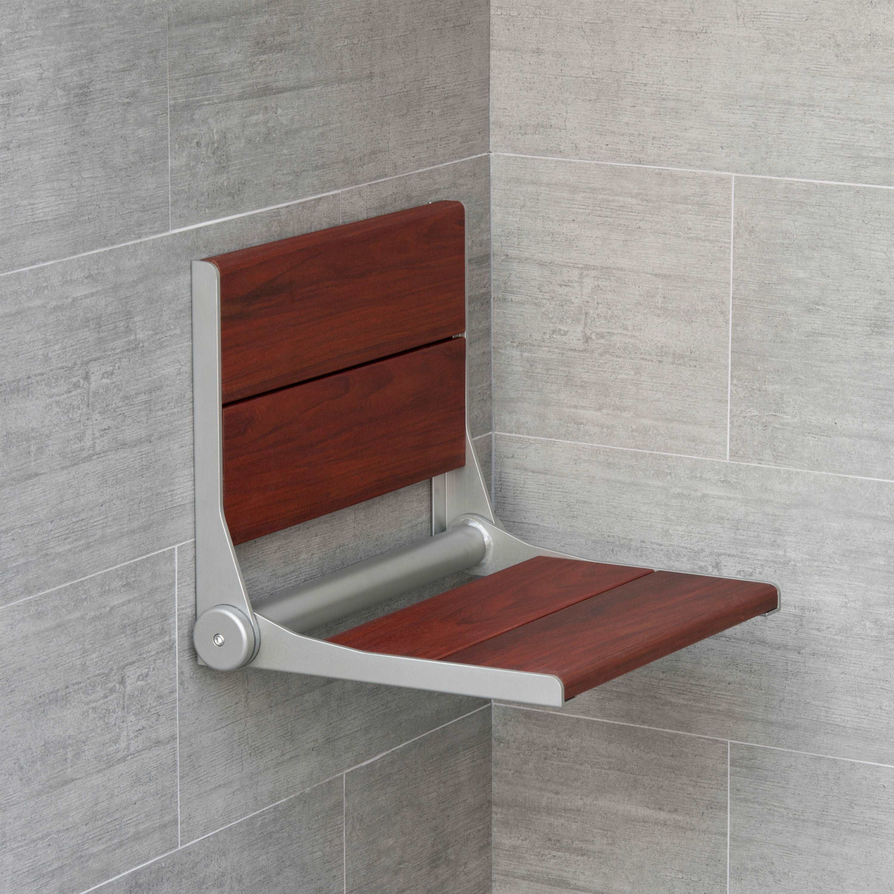 ThermaSol SEAT-S-GR Shower Seat, Folding — photo 1