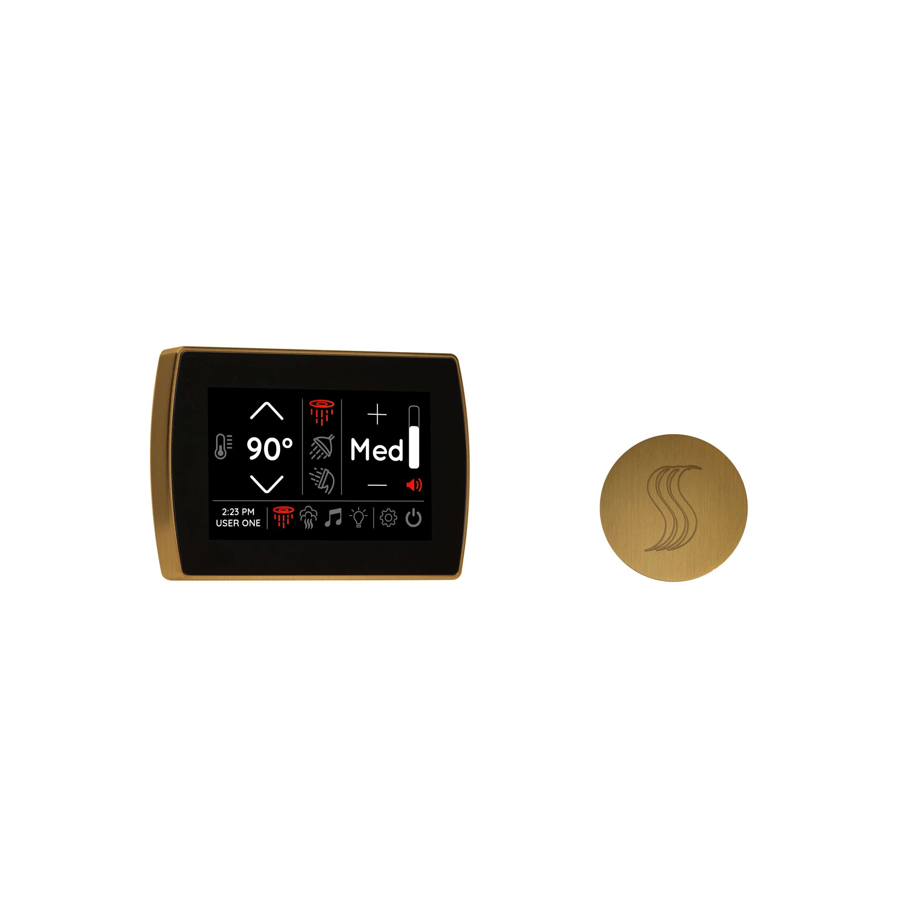 ThermaSol STCM-SVRD Signatouch Control and Steam Head Kit Round — photo 1