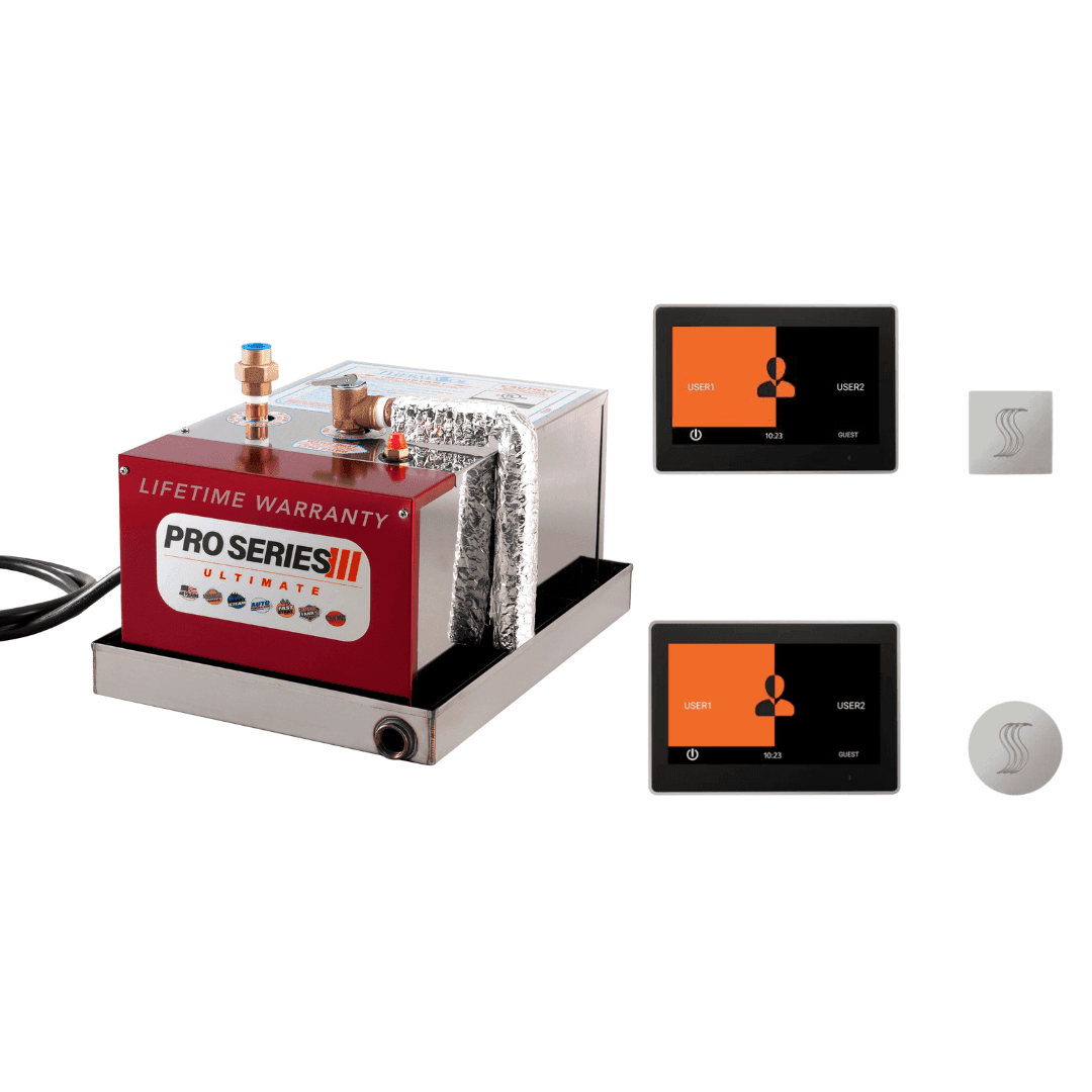 ThermaSol Steam Shower Complete All-In-One Pro Package Generator and ThermaTouch 10 Inch Control Kit — photo 1