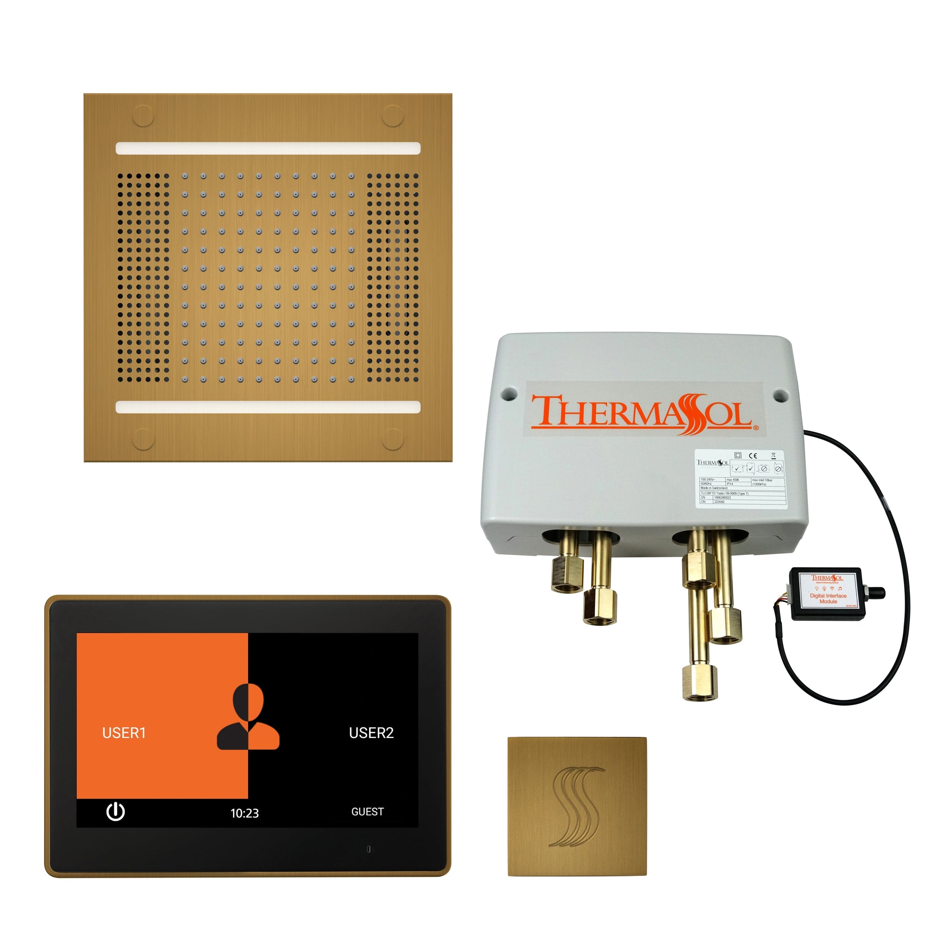 ThermaSol Total Wellness Hydrovive 14 Package with 7" ThermaTouch Square — photo 1