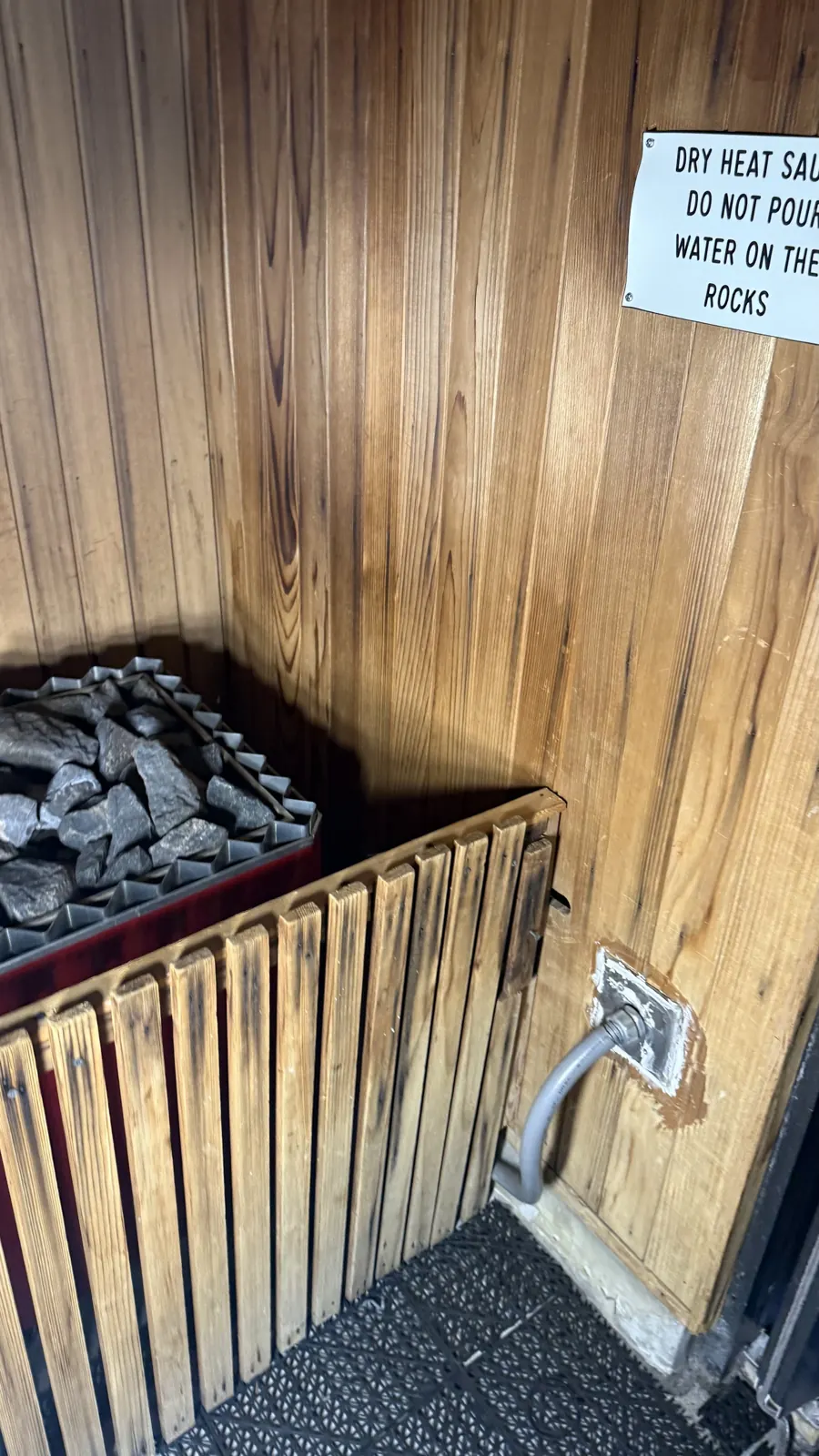 Commercial sauna heater upgrade, Emeryville: photograph 2