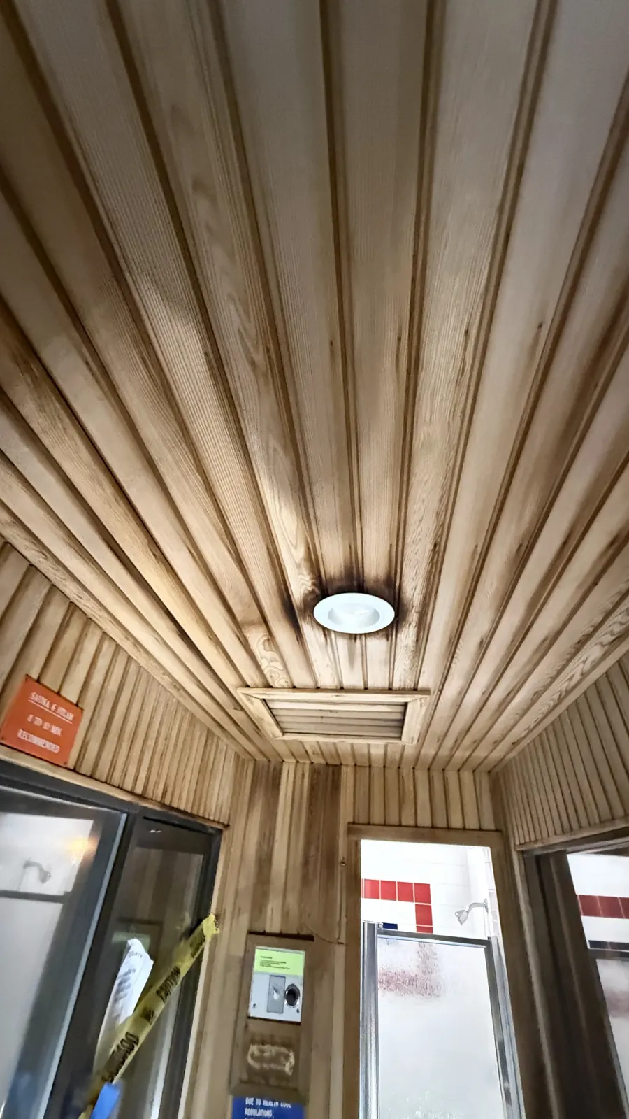 Commercial sauna heater upgrade, Emeryville: photograph 4