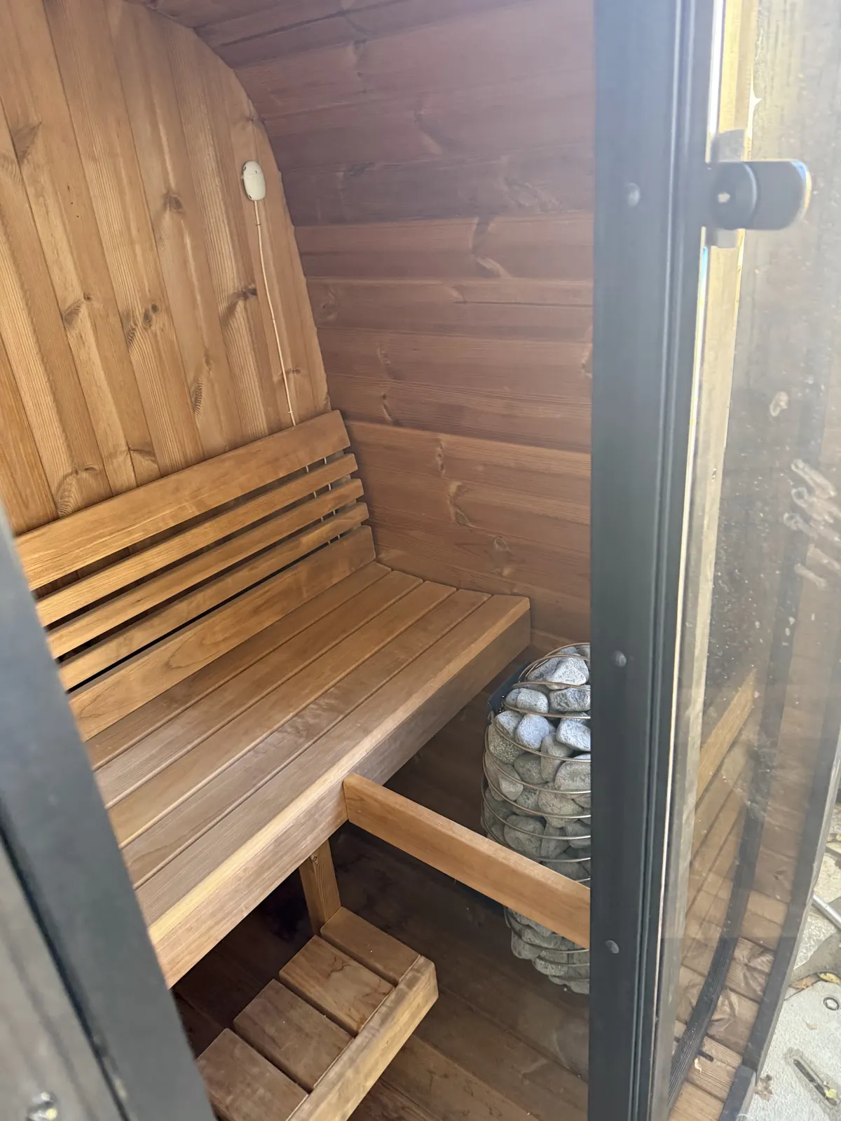 SaunaLife CL4G cube sauna, Los Gatos: photograph 2