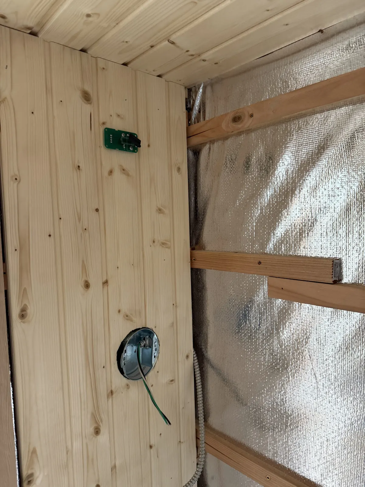Custom Finnleo combination sauna, San Jose: photograph 3