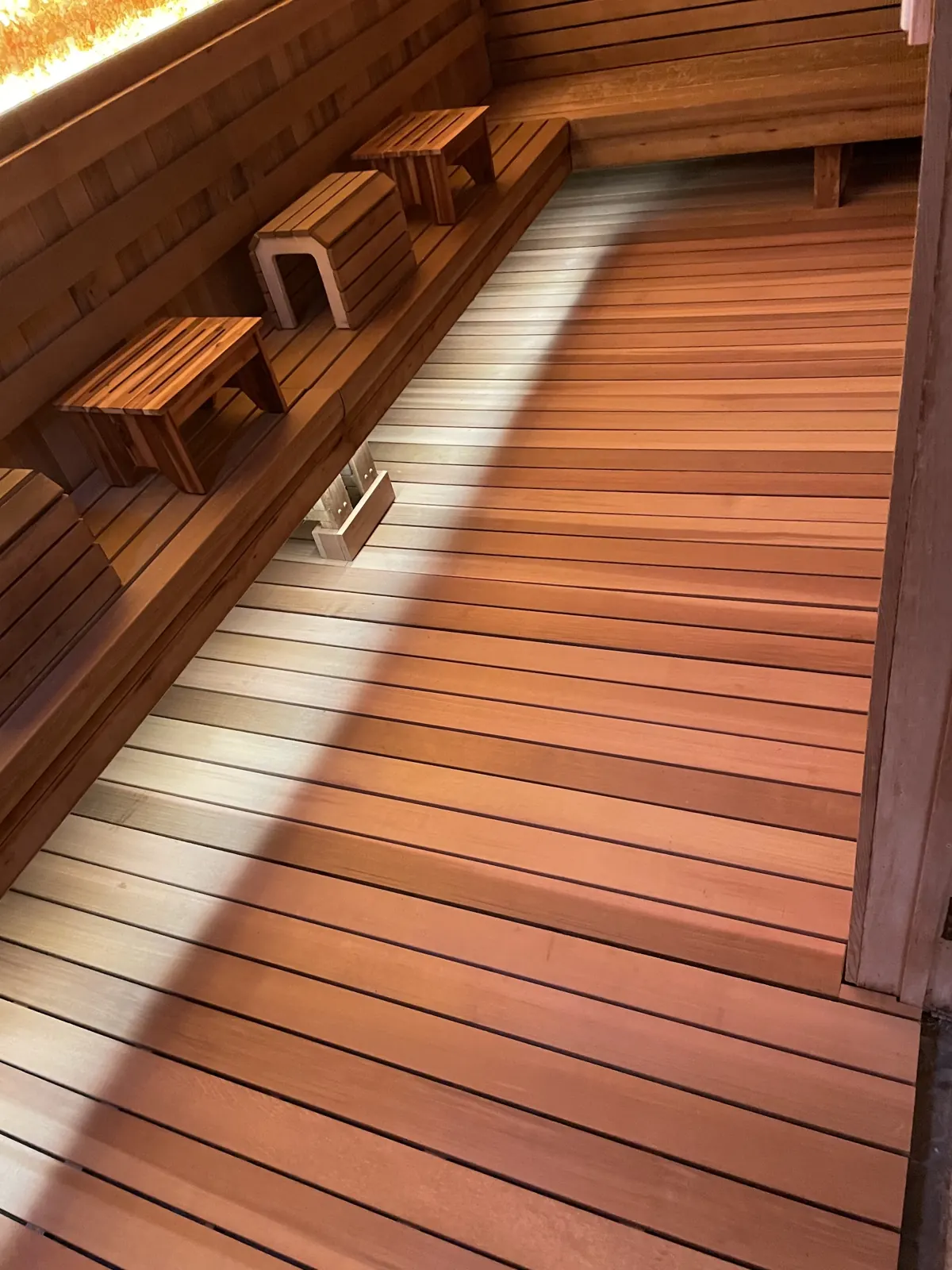 Resort hotel sauna refresh, Sonoma: photograph 2