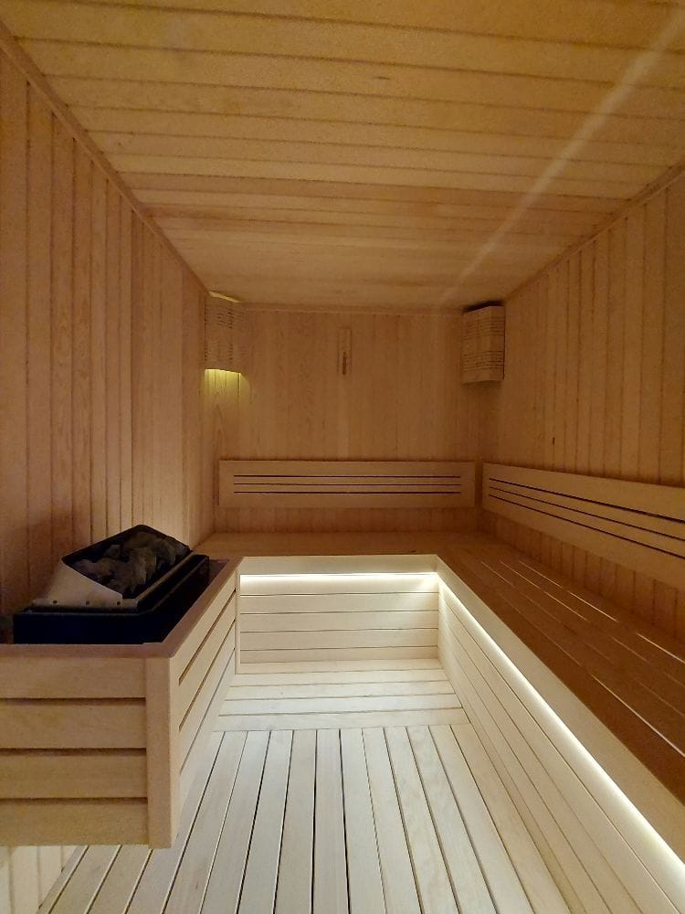 Custom indoor saunas